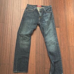 Arizona Jean Company Blue Straight-Leg Pants